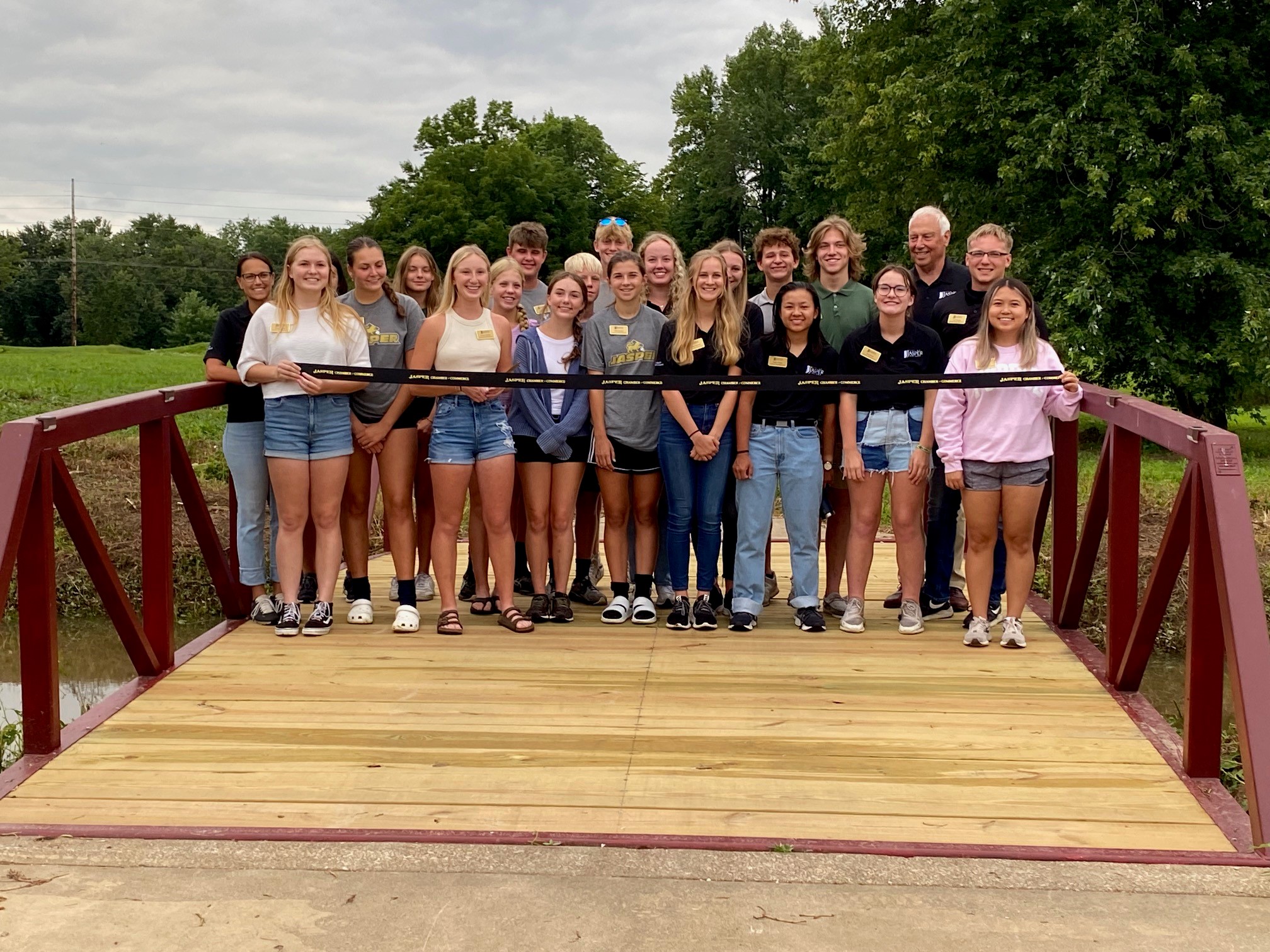 JMYLYC Ribbon Cutting - Bridge Project