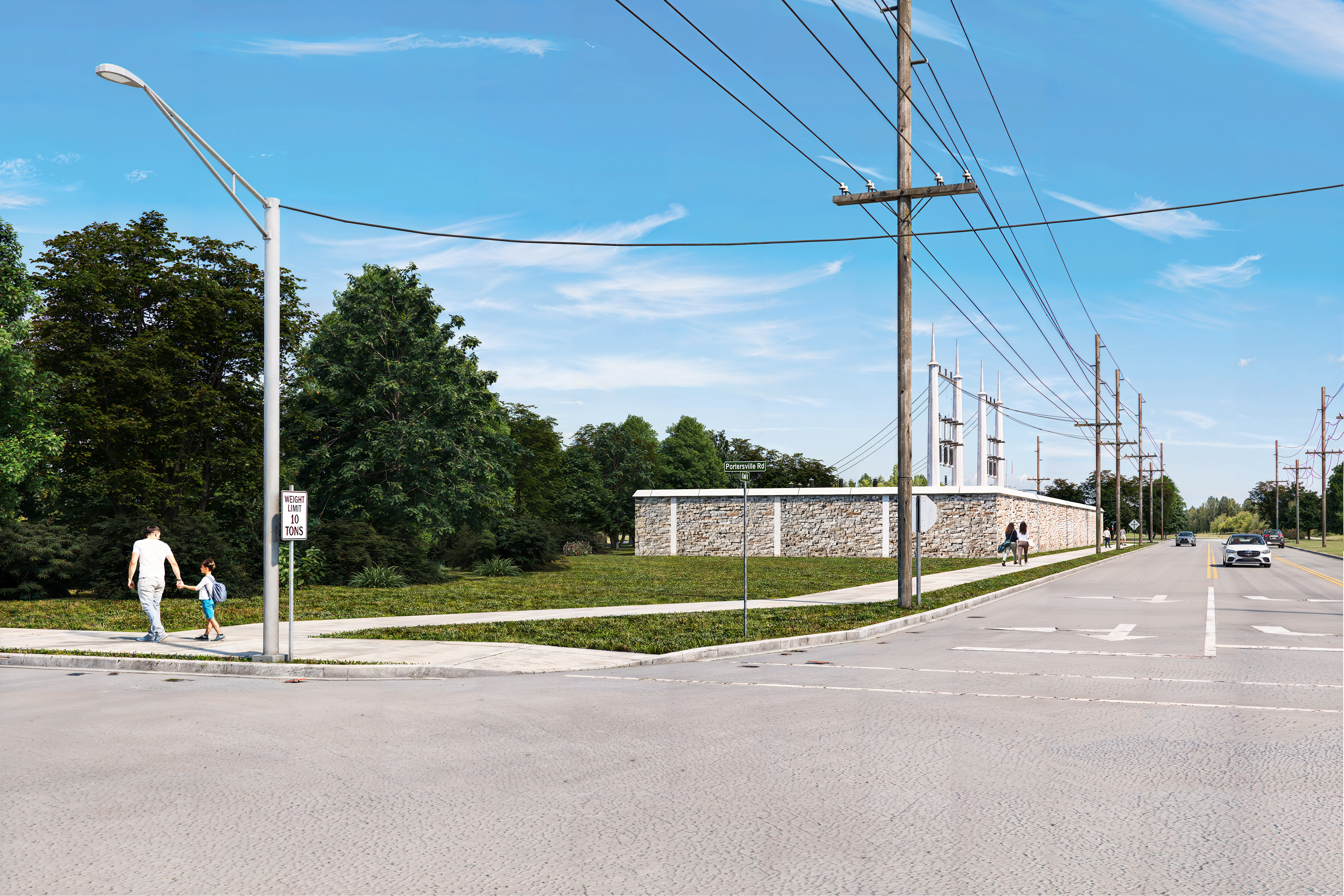 NW Substation View #1